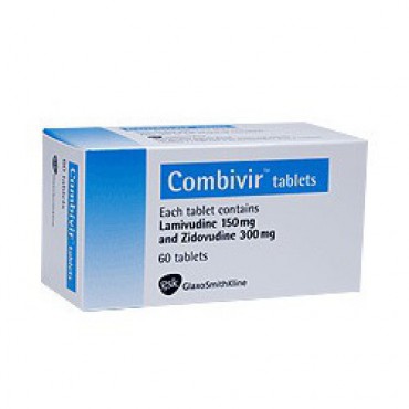 Комбивир Combivir 150 мг/300 мг/ 60 таблеток купить в Москве