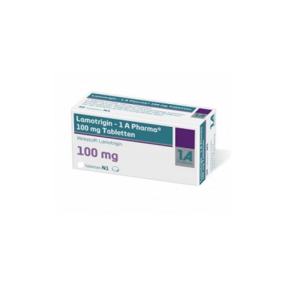 Фото препарата Ламотригин Lamotrigin 100 мг/ 100 таблеток  