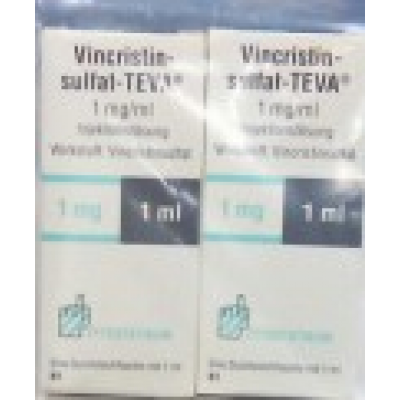Фото препарата Винкристин Vincristin sulfat 1мг/мл 1 флакон  